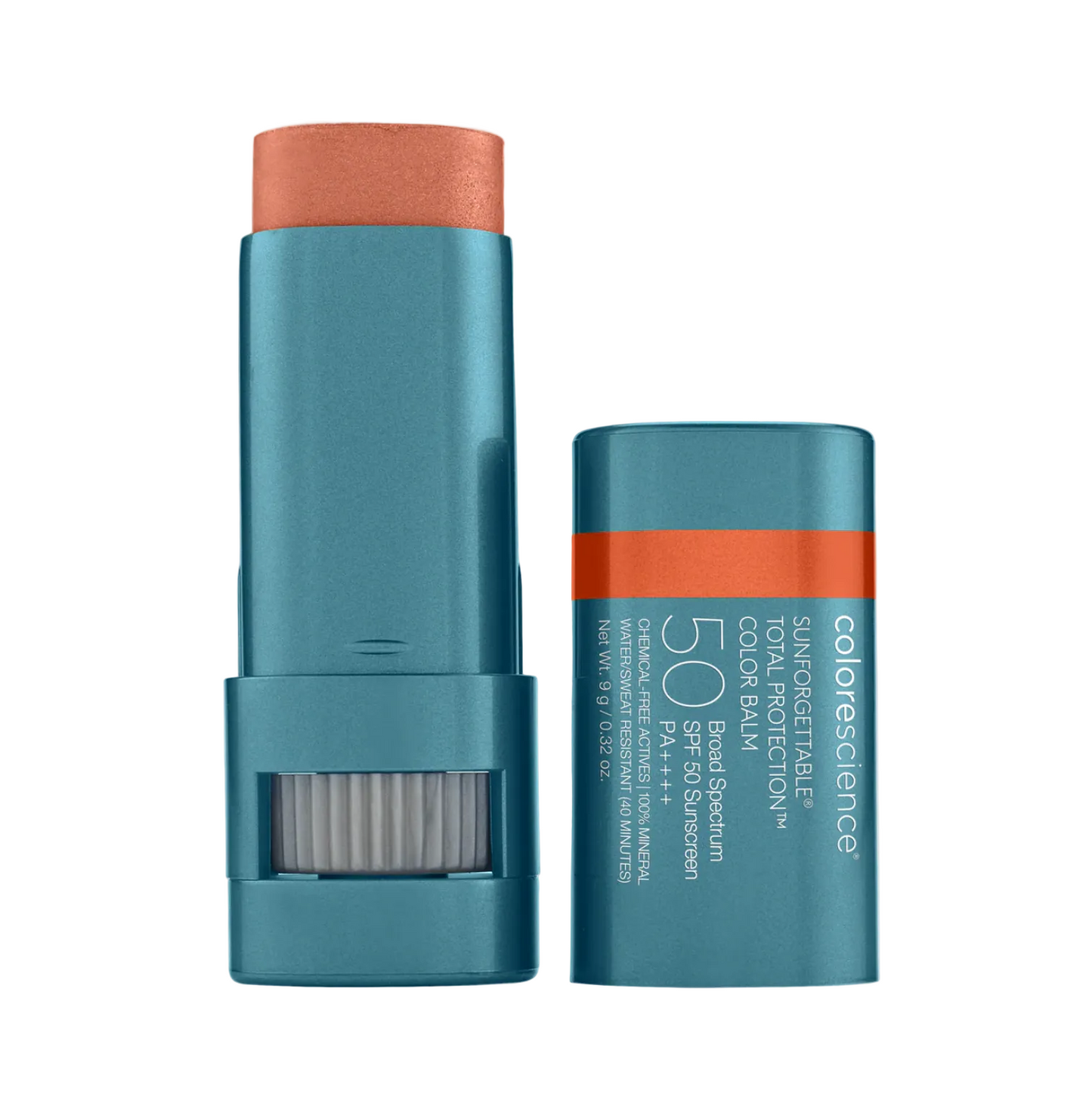 Colorescience Total Protection Color Balm SPF 50 mineral sunscreen — sold at KOZA Skin Clinic, Port Coquitlam.