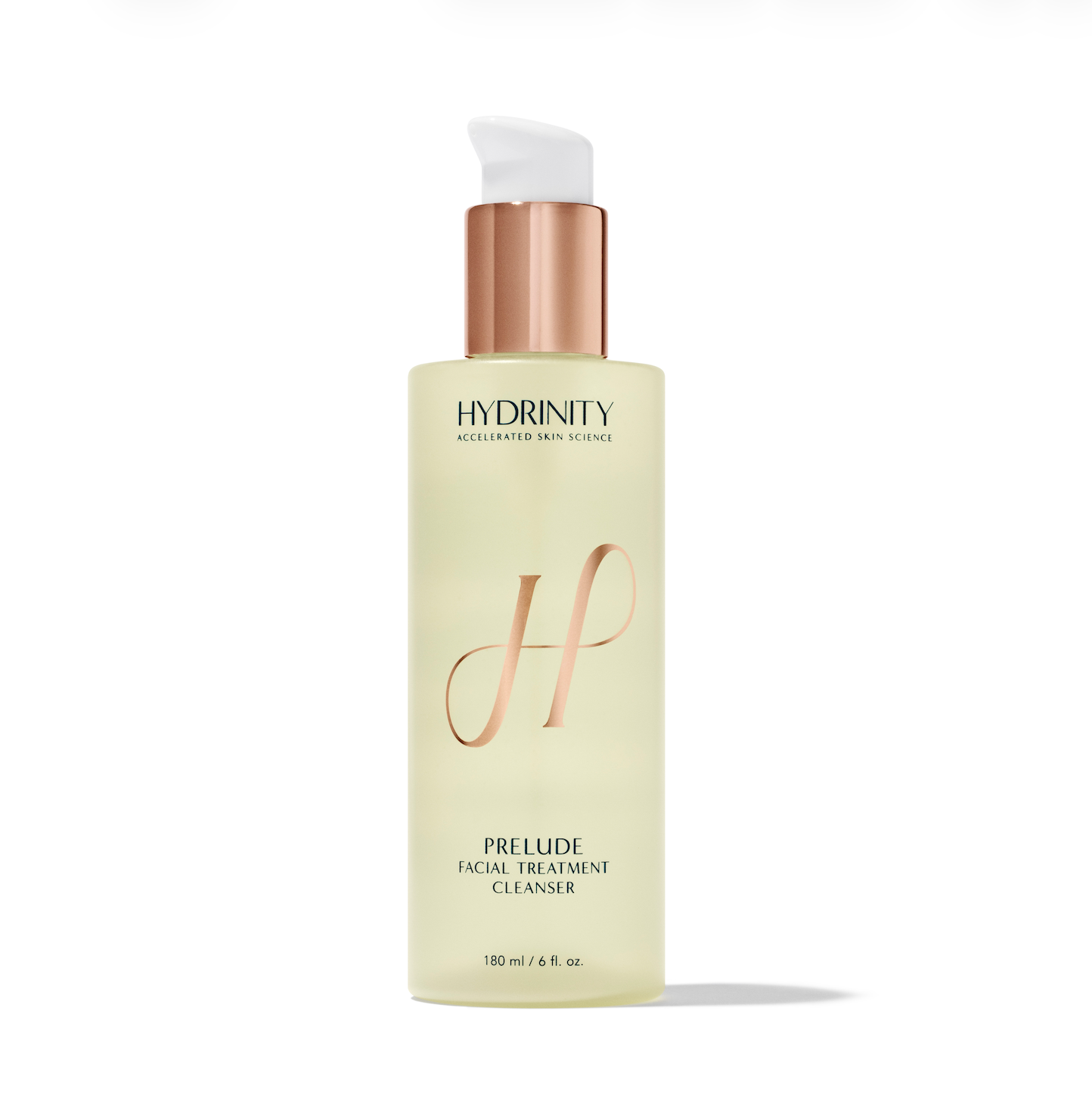 Hydrinity Prelude Facial Treatment Cleanser 180 ml pump bottle available at KOZA Skin Clinic, Port Coquitlam, Tri-Cities BC