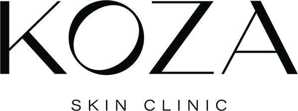 KOZA Skin Clinic logo on a transparent background, Port Coquitlam, Tri-Cities BC