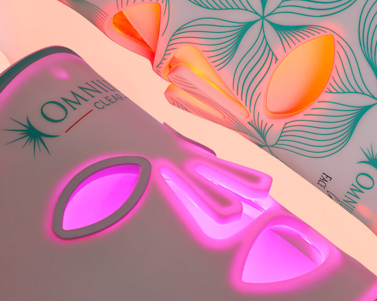 Omnilux Red Light Therapy Mask Best Red Light Best Home Device Red Light Therapy Port Coquitlam Port Moody Vancouver KOZA Skin Clinic